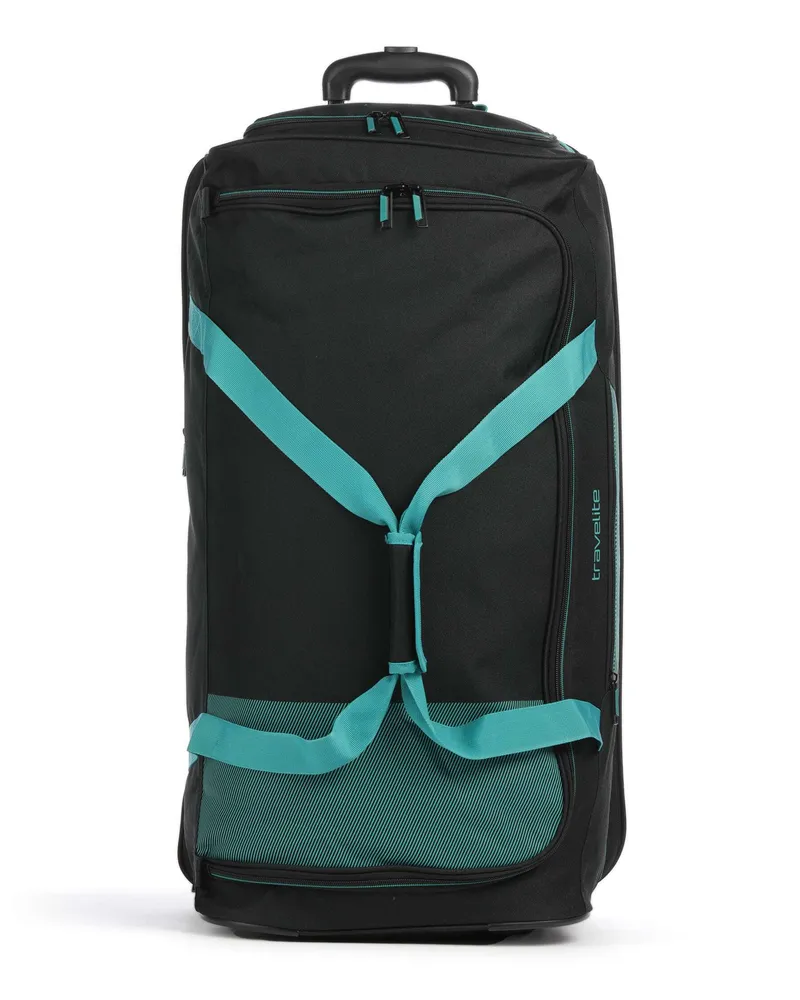 Travelite Rollenreisetasche Basics in schwarz Schwarz