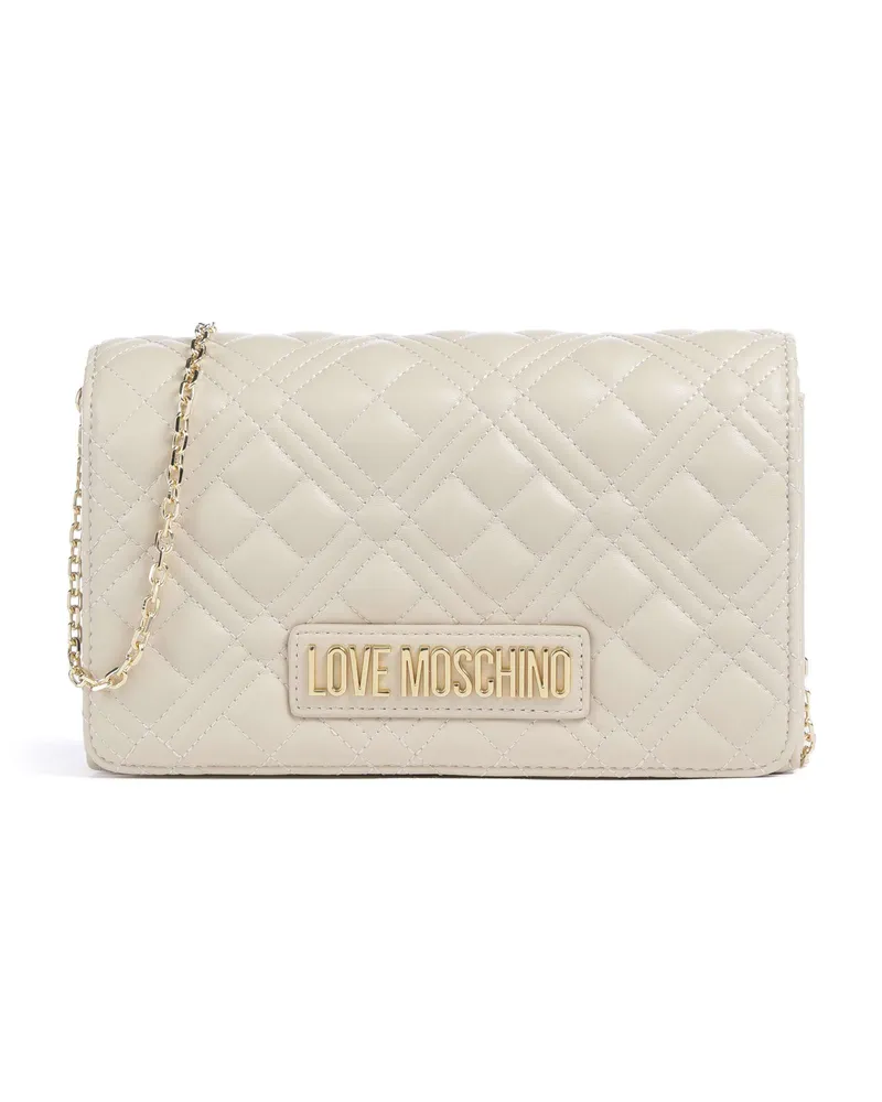 Moschino Umhängetasche Smart Daily in elfenbein Beige