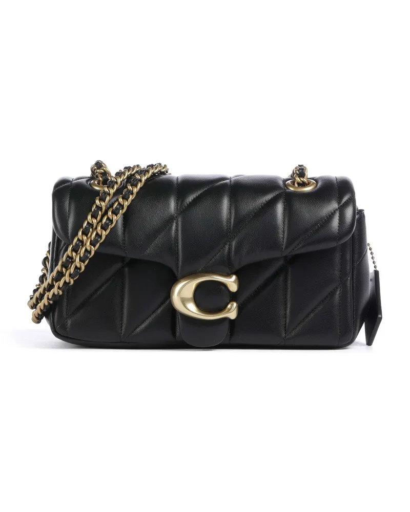 Coach Schultertasche Tabby 20 in schwarz Schwarz