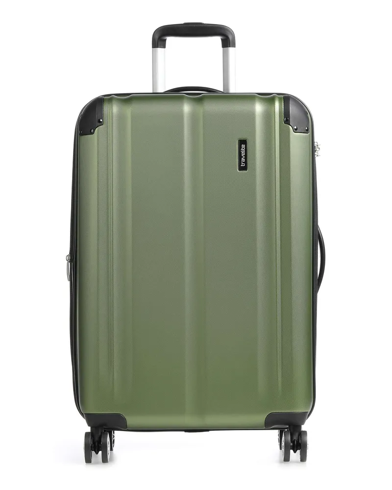 Travelite 4-Rollen Trolley City in grün Grün