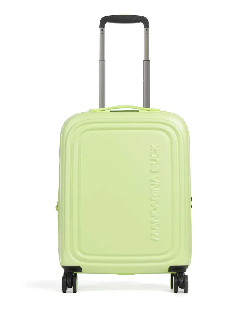 Mandarina Duck 4-Rollen Trolley Logoduck+ in grün Grün