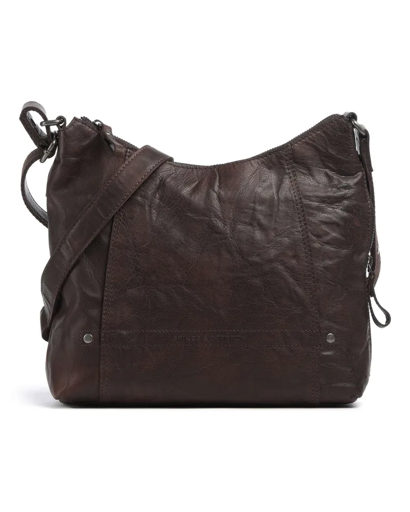 Spikes & Sparrow Umhängetasche Bronco Jessyca in braun Braun