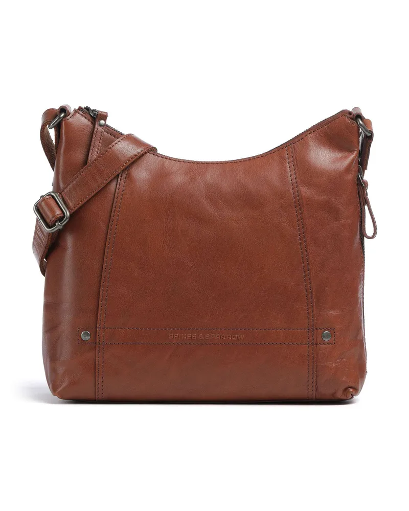 Spikes & Sparrow Umhängetasche Bronco Jessyca in braun Braun