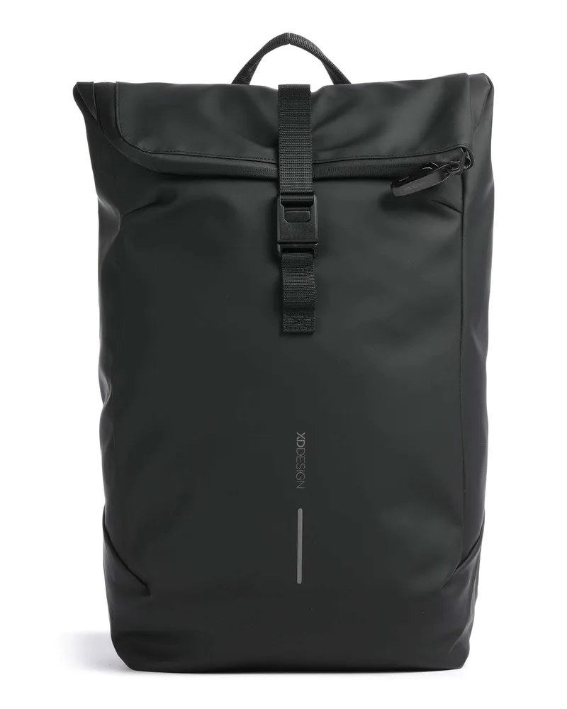 XD Design Rucksack Urban Flap in schwarz Schwarz