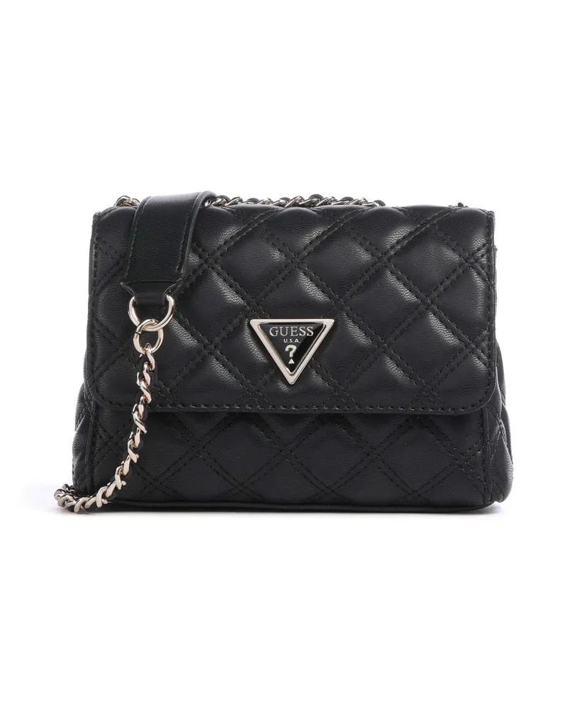 Guess Schultertasche Giully Mini in schwarz Schwarz