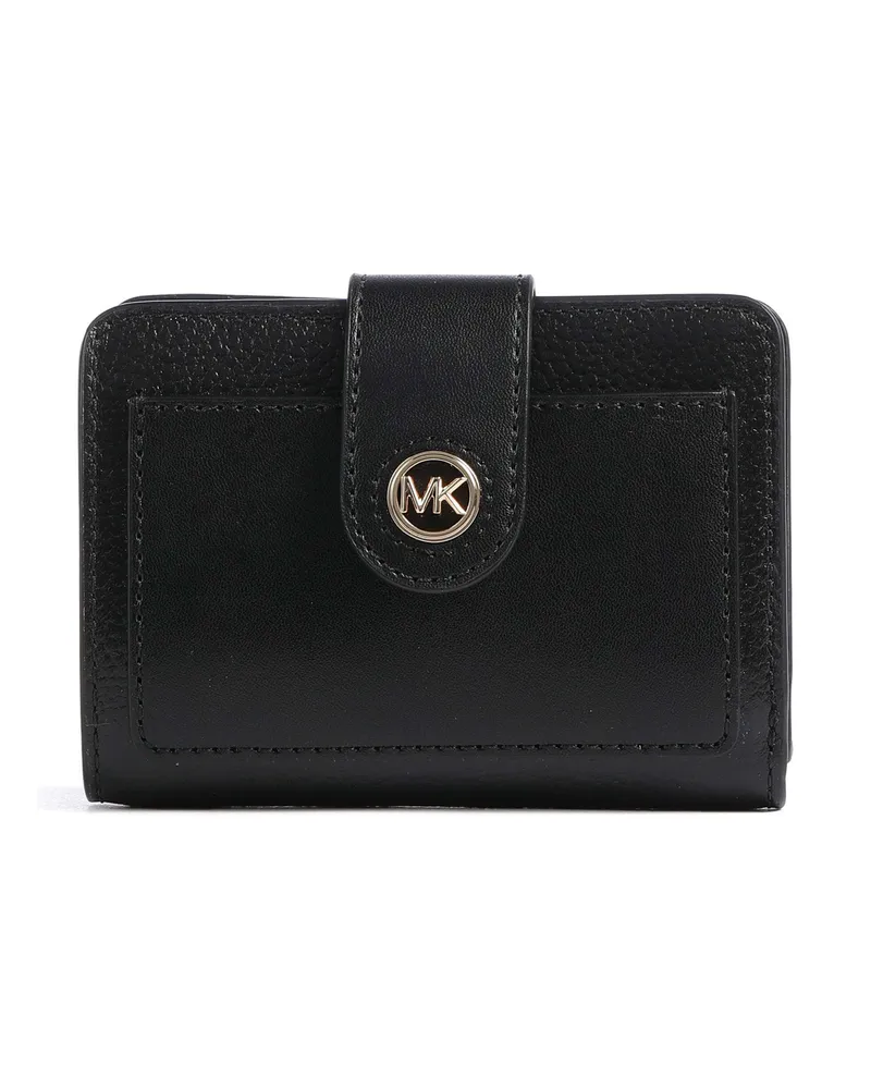 Michael Kors Geldbörse MK Charm in schwarz Schwarz