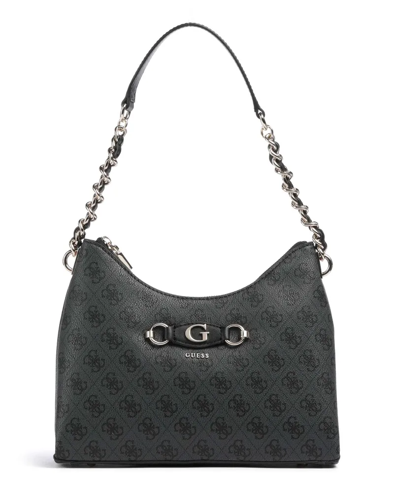 Guess Schultertasche Izzy in schwarz Schwarz