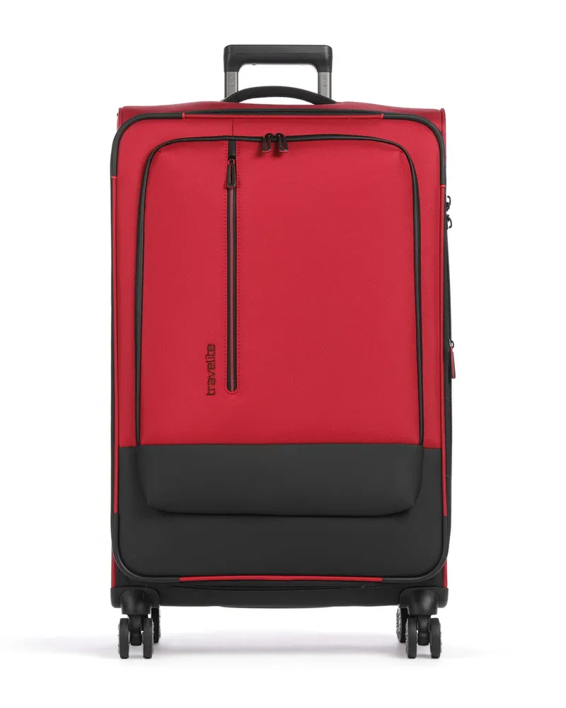 Travelite 4-Rollen Trolley Crosslite 5.0 in rot Rot