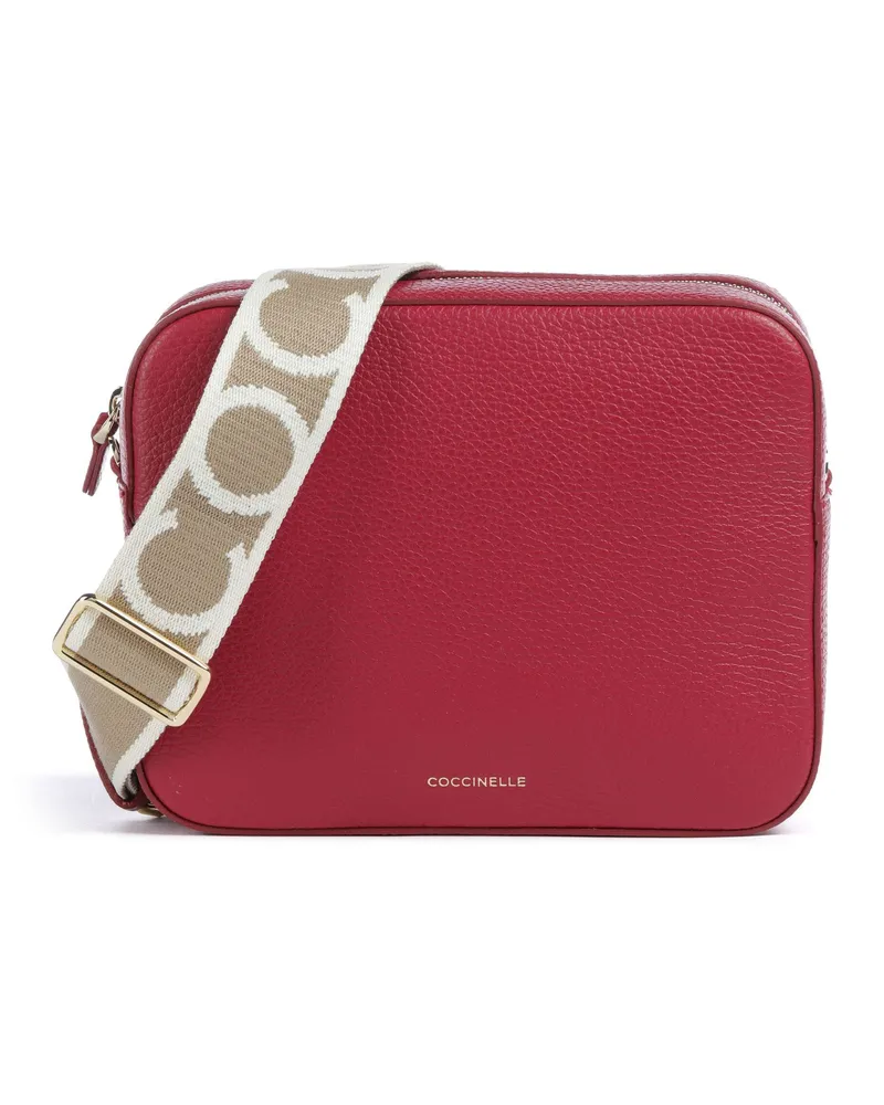 Coccinelle Umhängetasche Tebe in rot Rot