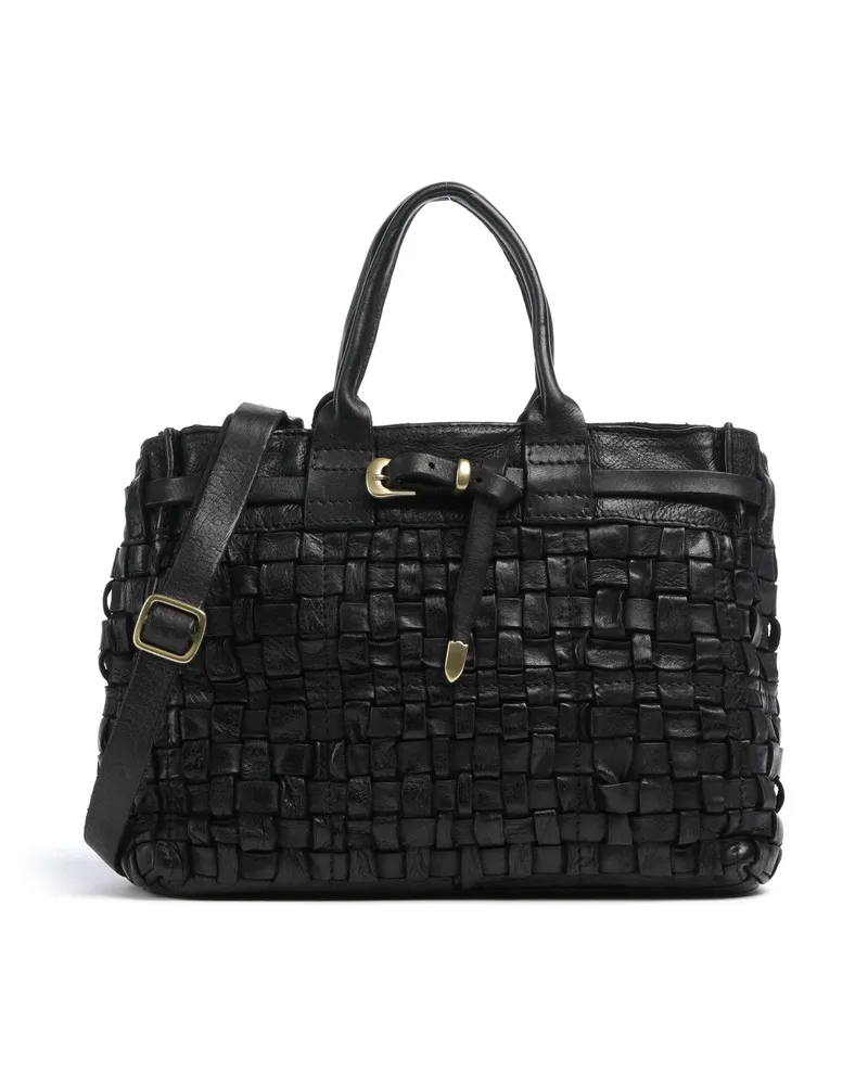 Campomaggi Handtasche in schwarz Schwarz
