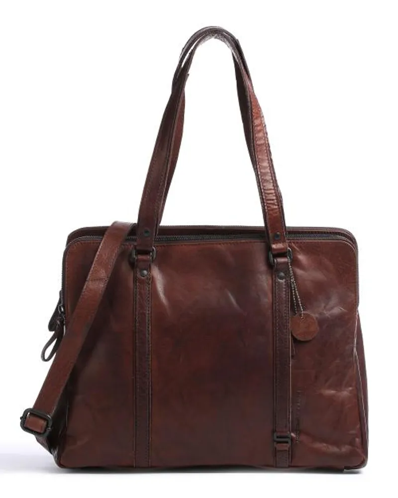 Spikes & Sparrow Bronco Shopper cognac Braun