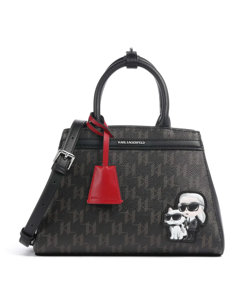 Karl Lagerfeld Handtasche Ikon Monogram in braun Braun