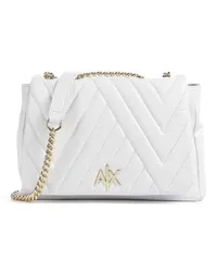 Armani Exchange Schultertasche weiß Weiß