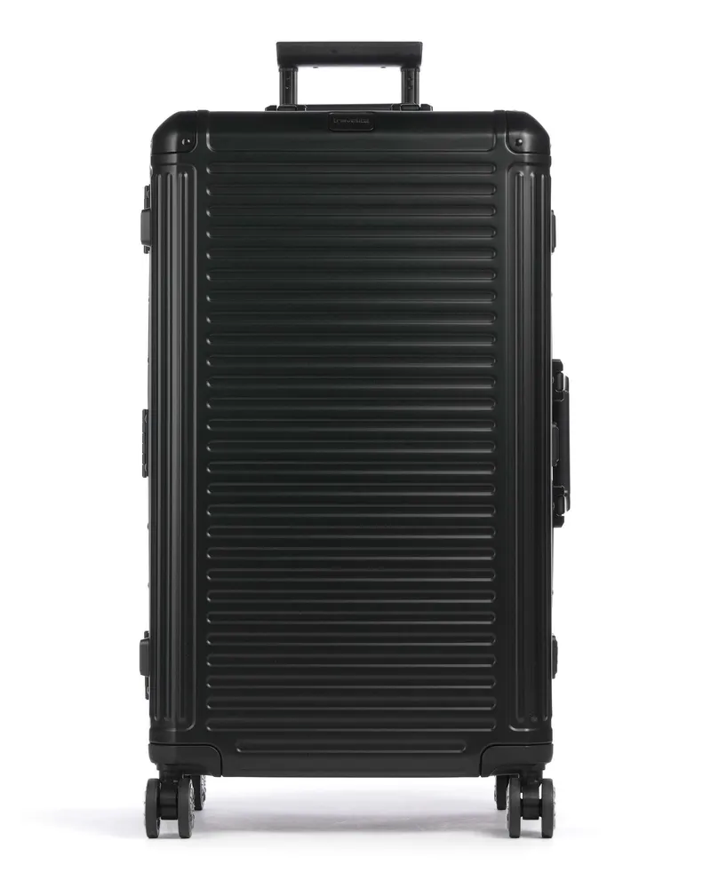 Travelite 4-Rollen Trolley Next in schwarz Schwarz