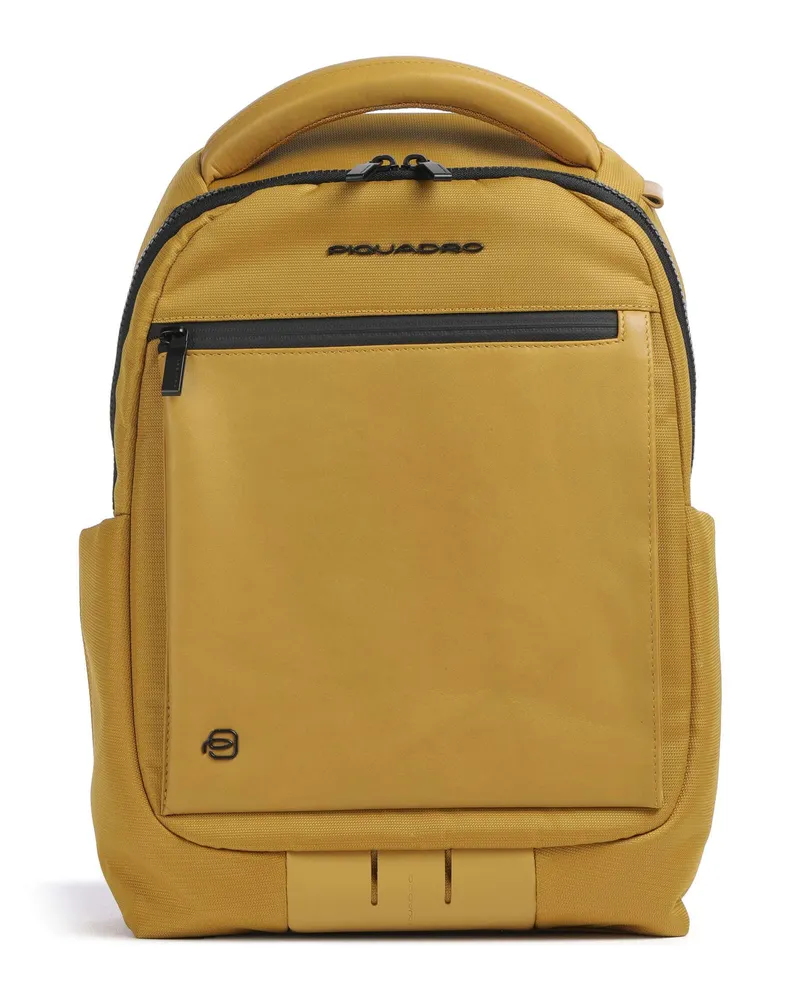 Piquadro Rucksack S136 in gelb Gelb