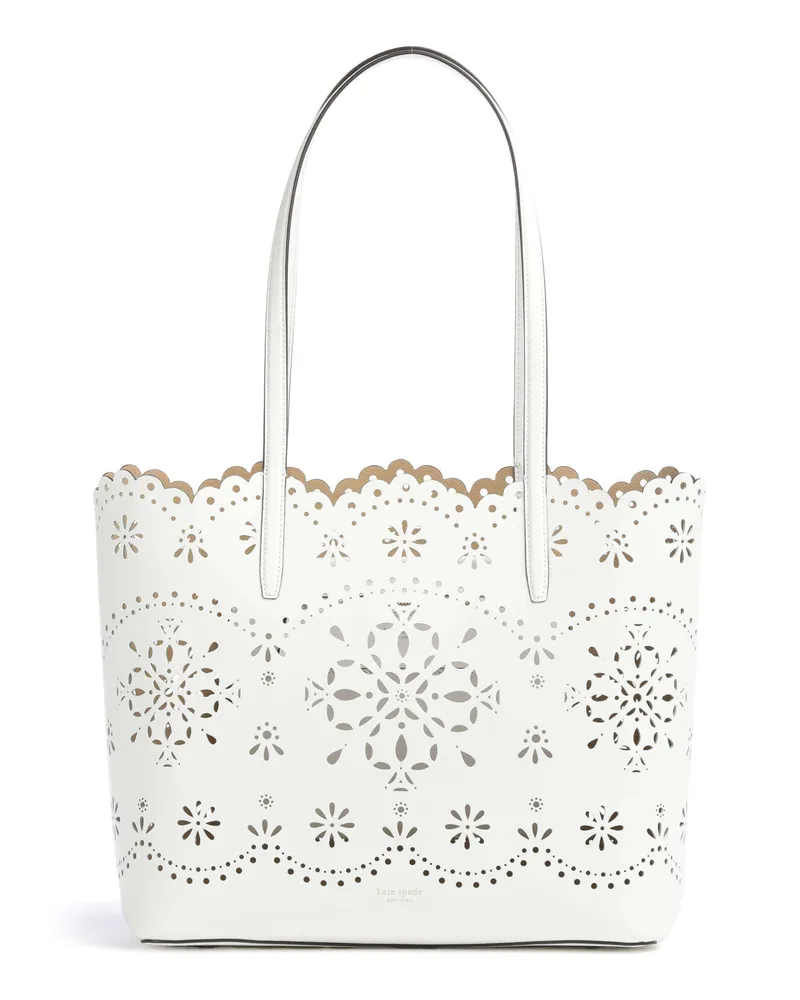Kate Spade Shopper Do It All Large in weiß Weiß