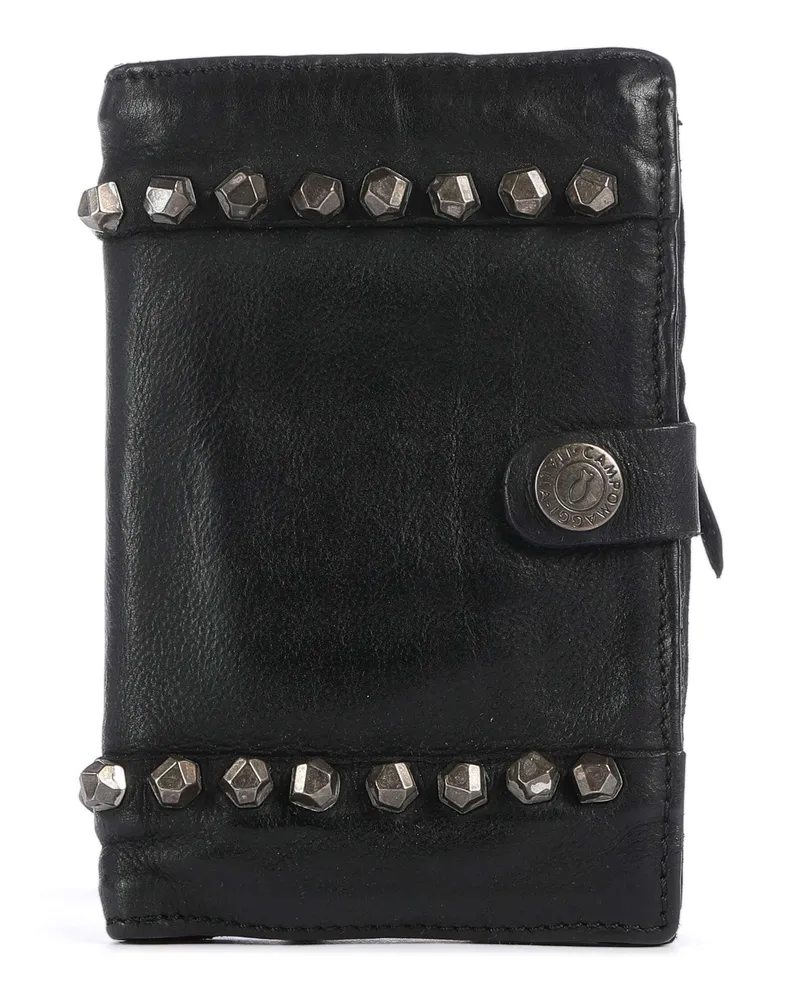 Campomaggi Geldbörse in schwarz Schwarz