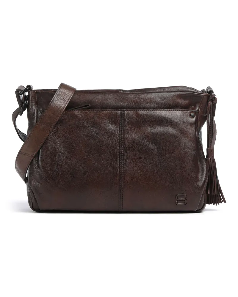 Spikes & Sparrow Schultertasche Apache Charmayne in braun Braun