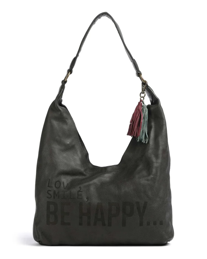 Taschendieb Wien Beuteltasche Glücksbrücke 4 in oliv Oliv