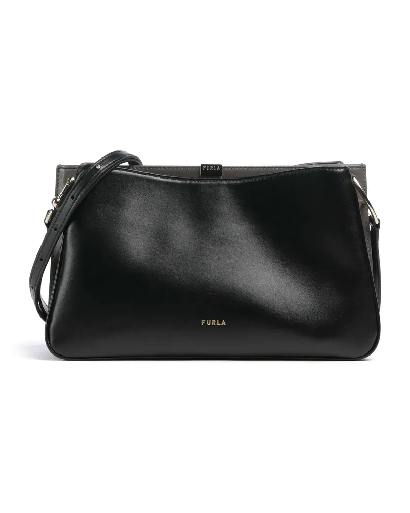 Furla Umhängetasche Agata M in schwarz Schwarz