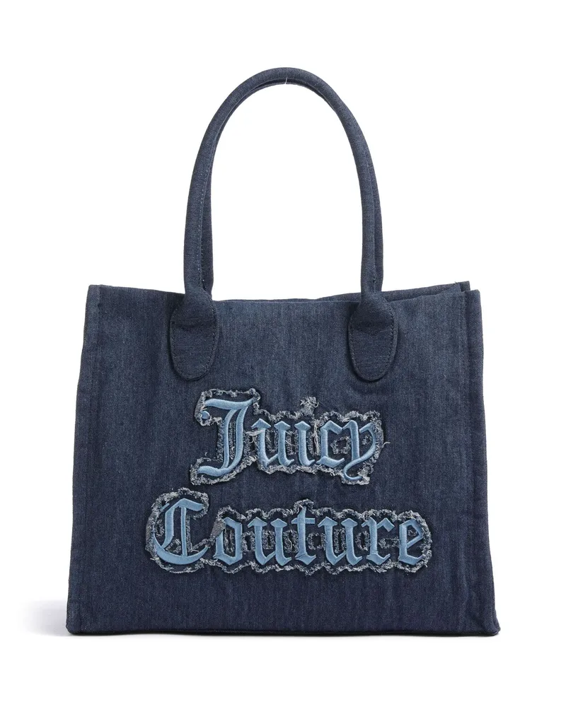 Juicy Couture Shopper Iris Distressed L in blau Blau