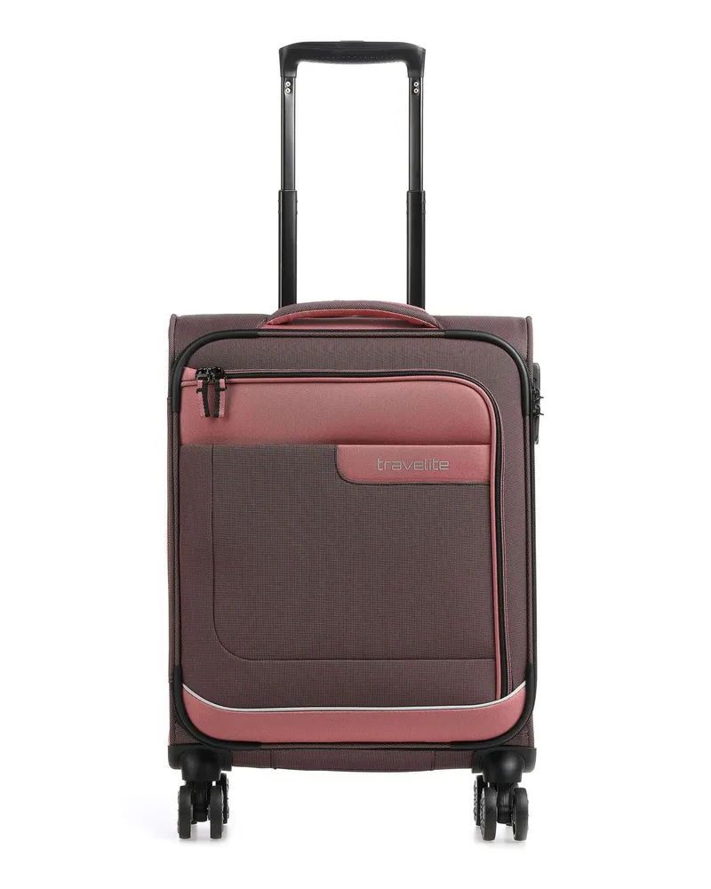 Travelite 4-Rollen Trolley Viia in pink Pink