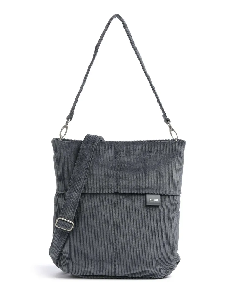 Zwei Beuteltasche Mademoiselle.M M12 in blau Blau