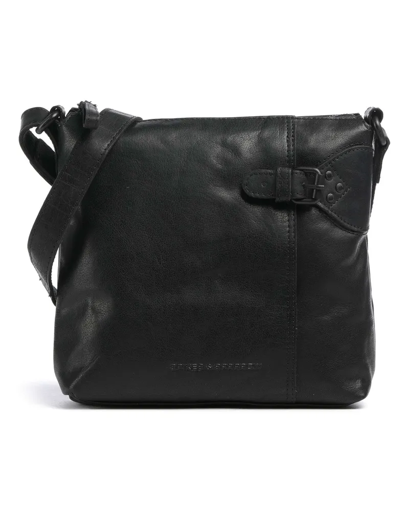 Spikes & Sparrow Umhängetasche Bronco Serina in schwarz Schwarz