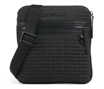 Umhängetasche Logo Jacquard in schwarz