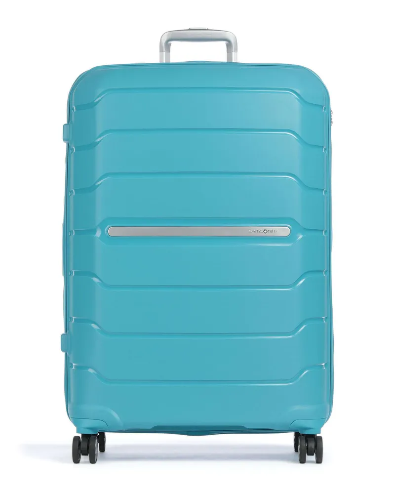 Samsonite 4-Rollen Trolley Flux Exp in blau Blau