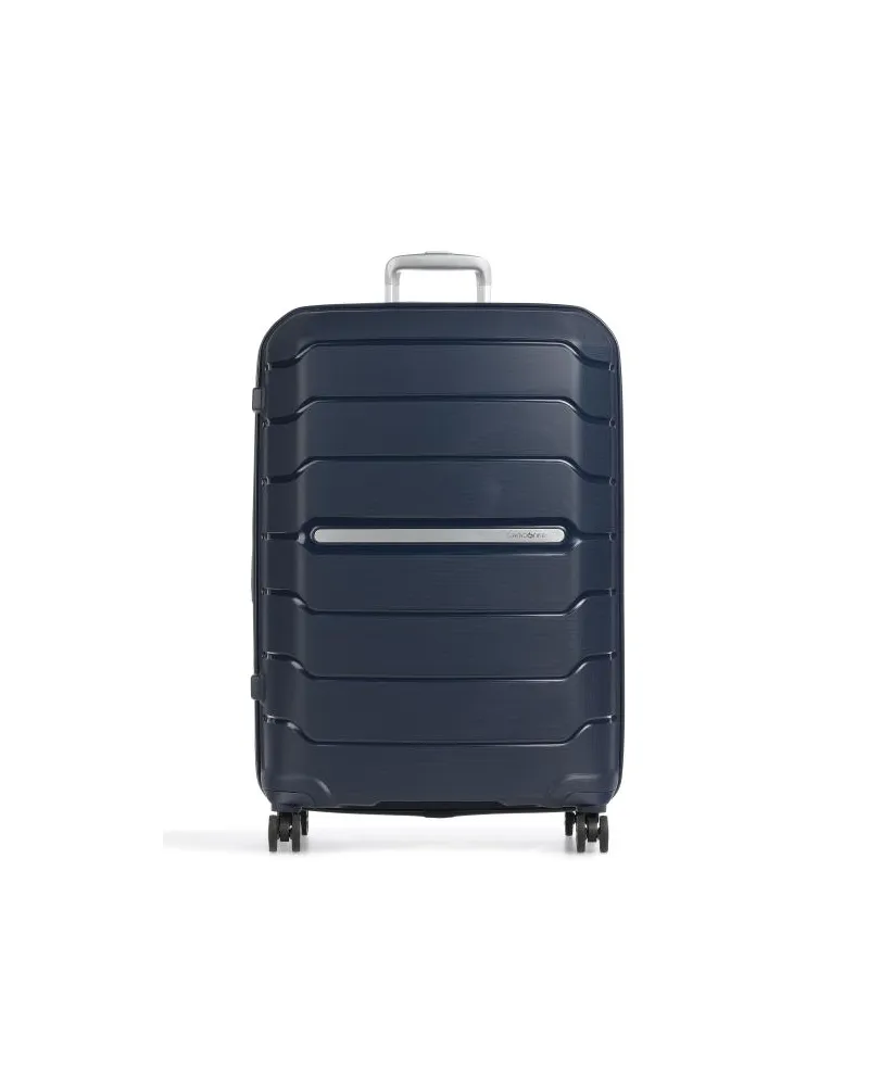 Samsonite Flux Exp 4-Rollen Trolley dunkelblau Blau