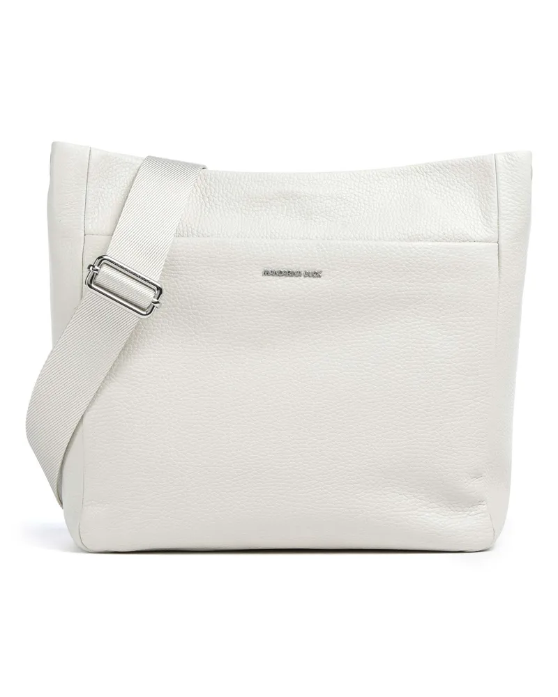 Mandarina Duck Schultertasche Mellow Leather in elfenbein Beige