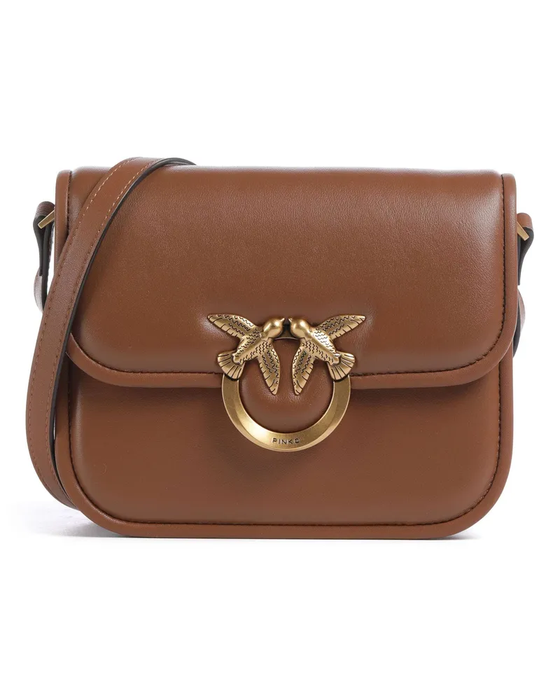 Pinko Umhängetasche Love One Mini in braun Braun