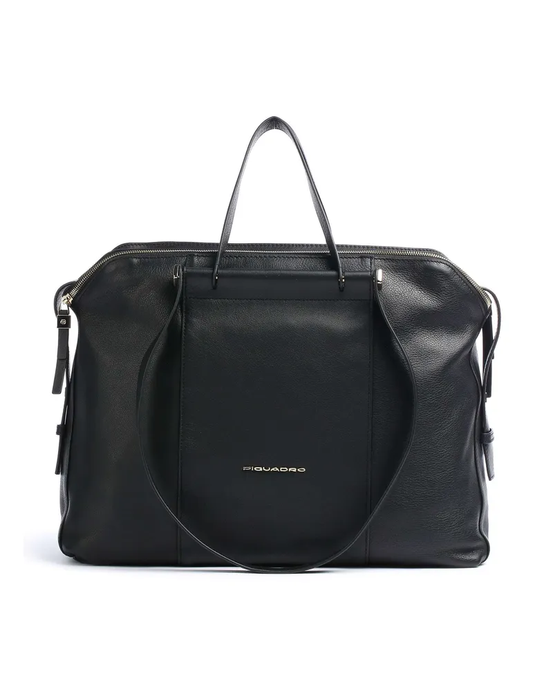 Piquadro Aktentasche Circle in schwarz Schwarz