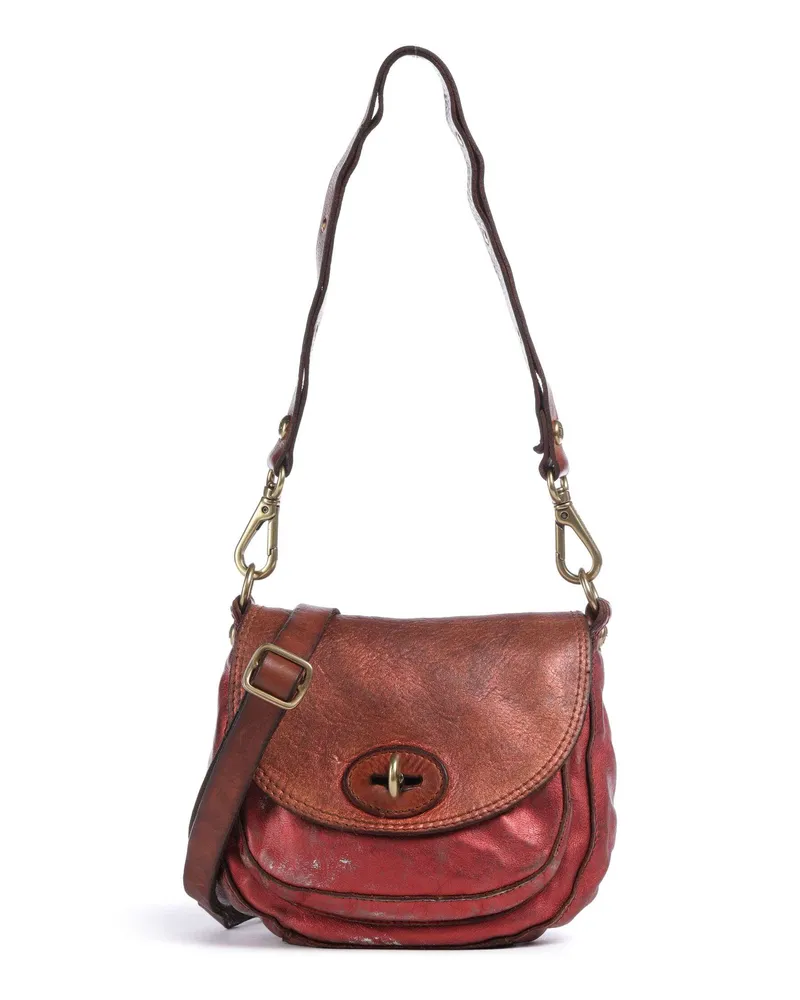 Campomaggi Schultertasche in rot Rot