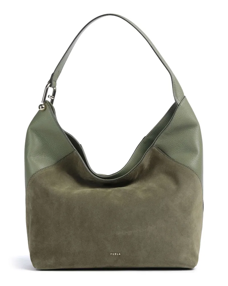 Furla Beuteltasche Lara L in oliv Oliv