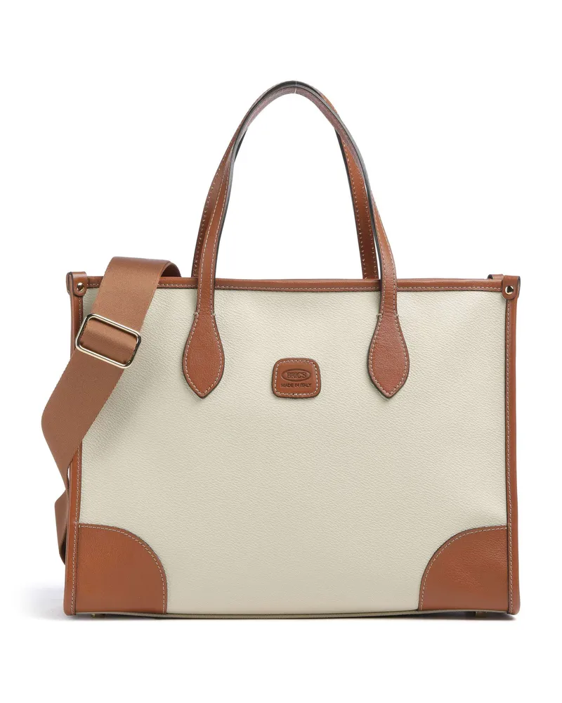 Bric's Shopper Firenze in elfenbein Beige