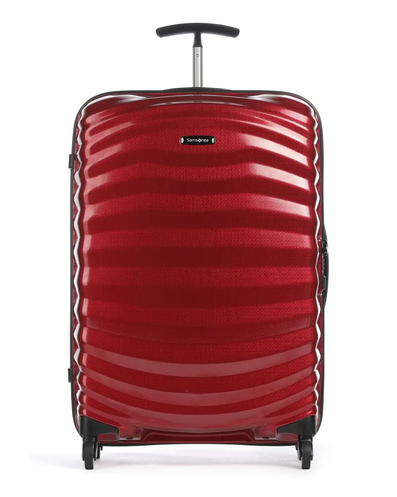 Samsonite 4-Rollen Trolley Lite-Shock in rot Rot