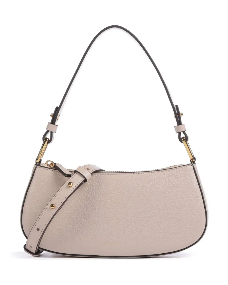 Coccinelle Schultertasche Merveille in beige Beige