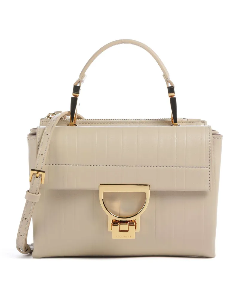 Coccinelle Umhängetasche Arlettis Plisse in beige Beige