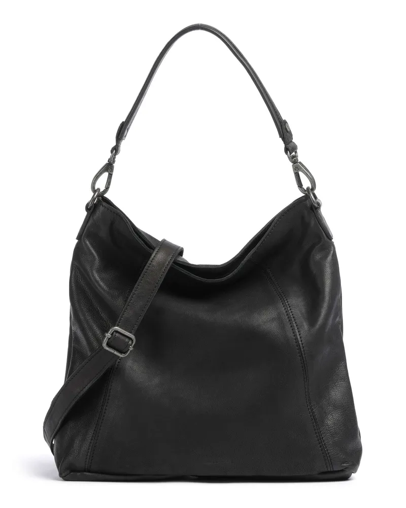 The Chesterfield Brand Beuteltasche Washed Waxed Cow Sintra in schwarz Schwarz