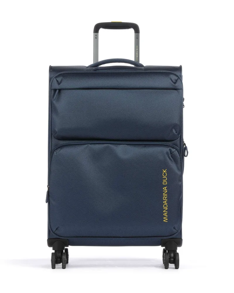 Mandarina Duck 4-Rollen Trolley Zephyr in blau Blau