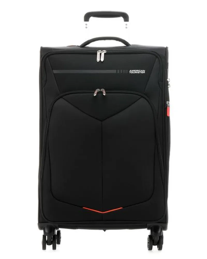 American Tourister Summerfunk 4-Rollen Trolley schwarz Schwarz