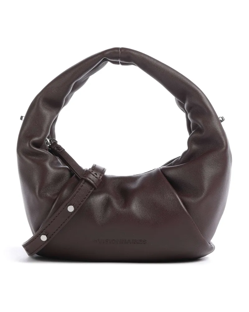 LES VISIONNAIRES Umhängetasche Greta Essential Silky Mini in violett Violett