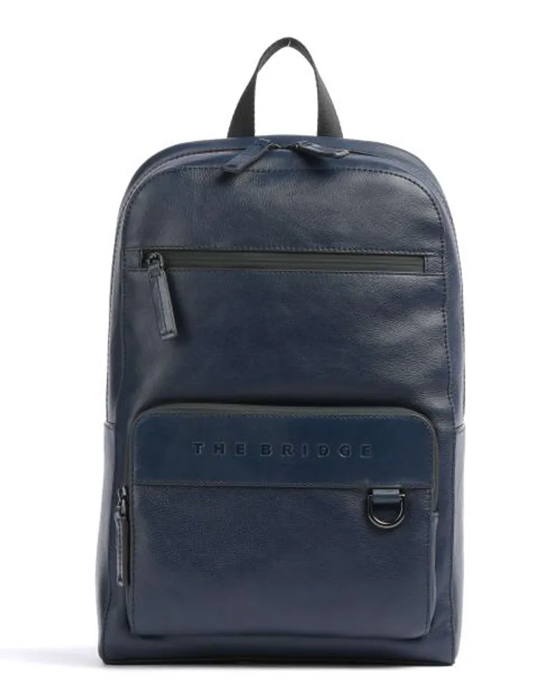 The Bridge Damiano Laptop-Rucksack dunkelblau Blau