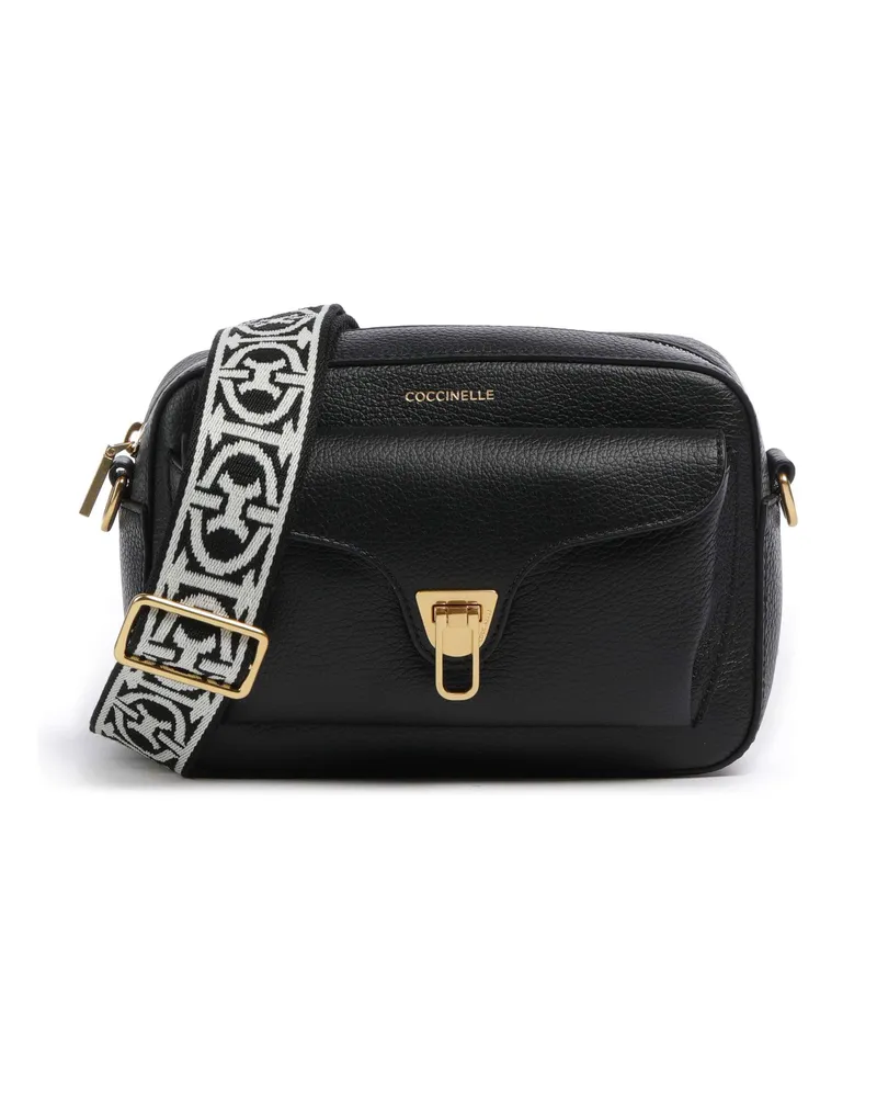 Coccinelle Umhängetasche Beat Soft Ribbon in schwarz Schwarz