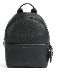 Mandarina Duck Mellow Leather Rucksack schwarz Schwarz