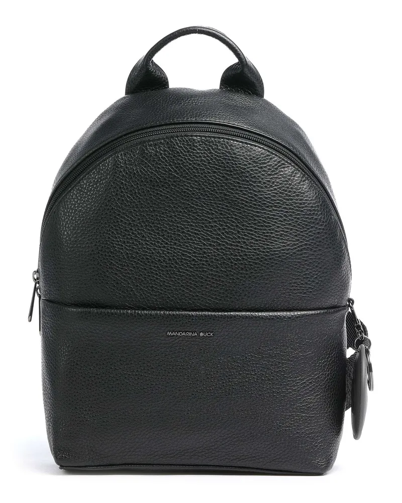 Mandarina Duck Rucksack Mellow Leather in schwarz Schwarz