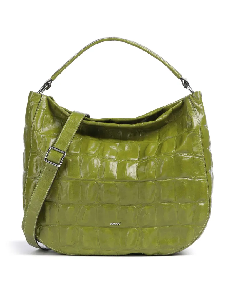 Abro Beuteltasche Maxi Cocco Mia in grün Grün