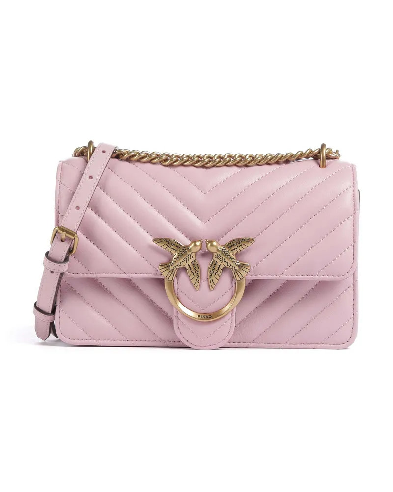 Pinko Schultertasche Love One Mini in pink Pink